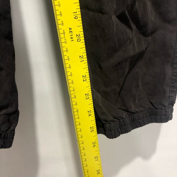 NWT By Anthropologie Slouchy Aviator Pants Carbon Brown Size 14 - Picture 13 of 15